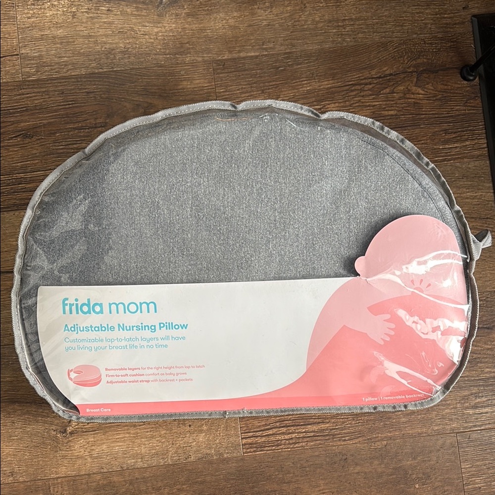 Frida Mom Adjustable Nursing Pillow - Gray